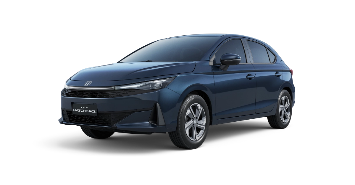 City Hatchback ex Azul Cósmico Metálico